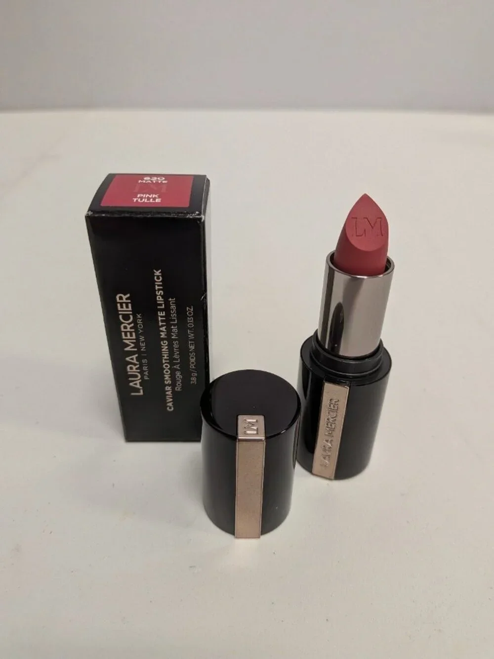Laura Mercier Caviar Smoothing Matte Lipstick 620 Pink Tulle